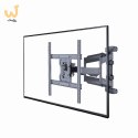 GEMBIRD UCHWYT ŚCIENNY REGULOWANY LCD 32"-75" VESA MAX 600 X 400MM, DO 45KG