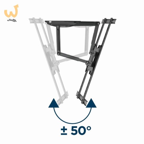 GEMBIRD UCHWYT ŚCIENNY REGULOWANY LCD 32"-75" VESA MAX 600 X 400MM, DO 45KG GEMBIRD UCHWYT ŚCIENNY REGULOWANY LCD 32"-75" VESA MAX 600 X 400MM, DO 45KG
