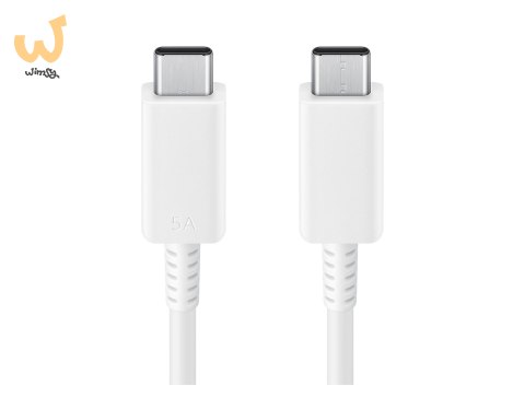 Kabel Samsung EP-DX510JW USB-C/USB-C 1,8m 5A, biały Kabel Samsung EP-DX510JW USB-C/USB-C 1,8m 5A, biały