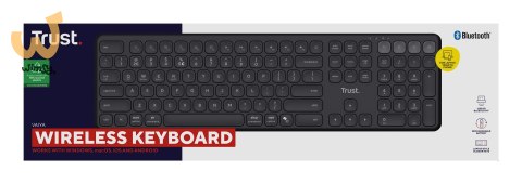 Klawiatura Trust VAIYA WIRELESS US Black Klawiatura Trust VAIYA WIRELESS US Black