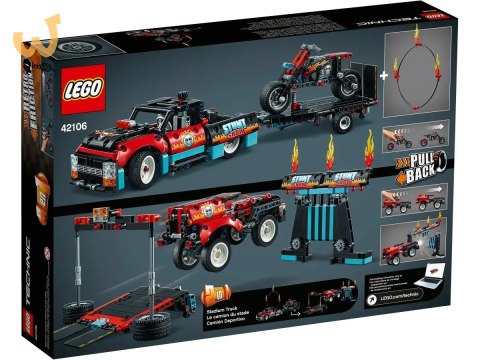 LEGO Technic 42106 - Furgonetka i motocykl kaskaderski LEGO Technic 42106 - Furgonetka i motocykl kaskaderski