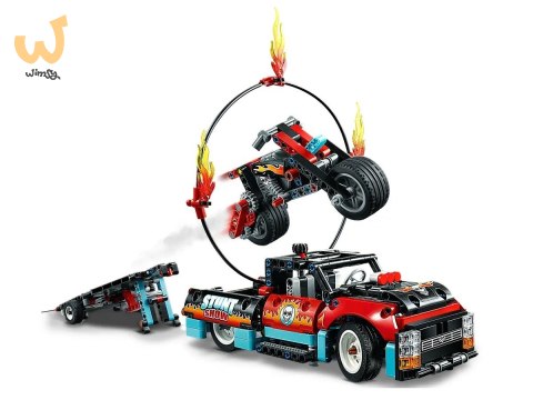 LEGO Technic 42106 - Furgonetka i motocykl kaskaderski LEGO Technic 42106 - Furgonetka i motocykl kaskaderski