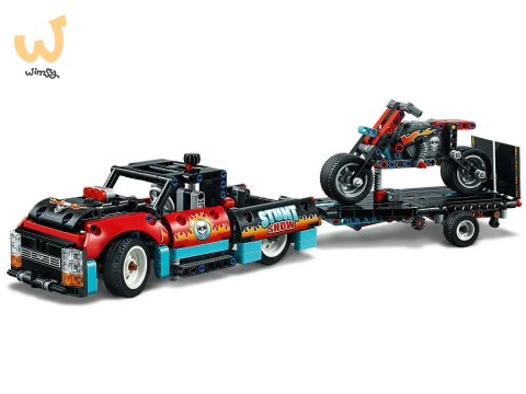 LEGO Technic 42106 - Furgonetka i motocykl kaskaderski LEGO Technic 42106 - Furgonetka i motocykl kaskaderski