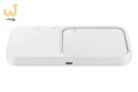 Samsung Wireless Charger Duo (with Travel Adapter), White