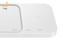Samsung Wireless Charger Duo (with Travel Adapter), White