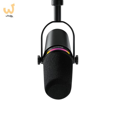 Shure MV7+-K-BNDL - Mikrofon lektorski/wokalny ze złączem XLR/USB-C Czarny + statyw biurkowy GATOR Shure MV7+-K-BNDL - Mikrofon lektorski/wokalny ze złączem XLR/USB-C Czarny + statyw biurkowy GATOR