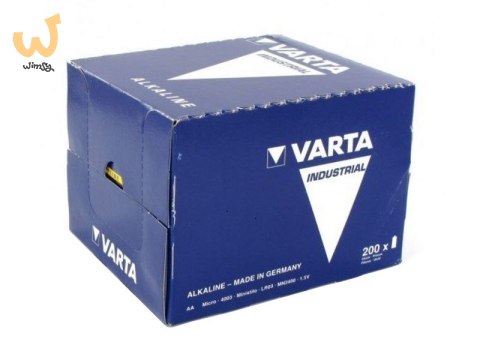 VARTA BATERIA ALKALICZNA LR6 AA INDUSTRIAL 10 SZT. VALUE PACK VARTA BATERIA ALKALICZNA LR6 AA INDUSTRIAL 10 SZT. VALUE PACK
