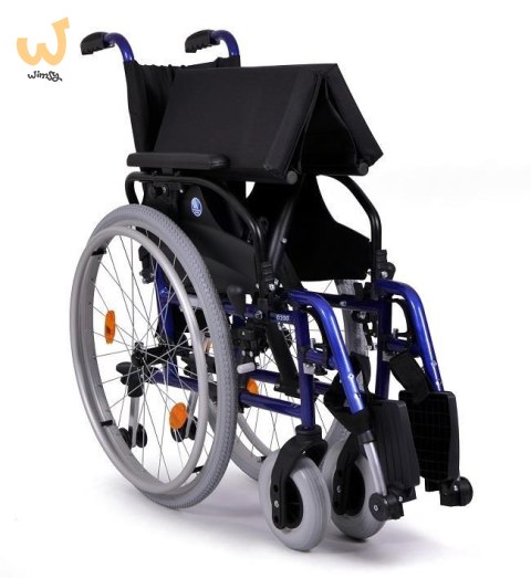 Wózek ze stopów lekkich - model D200 szer. siedz. wózka inw. - 40 cm Wózek ze stopów lekkich - model D200 szer. siedz. wózka inw. - 40 cm