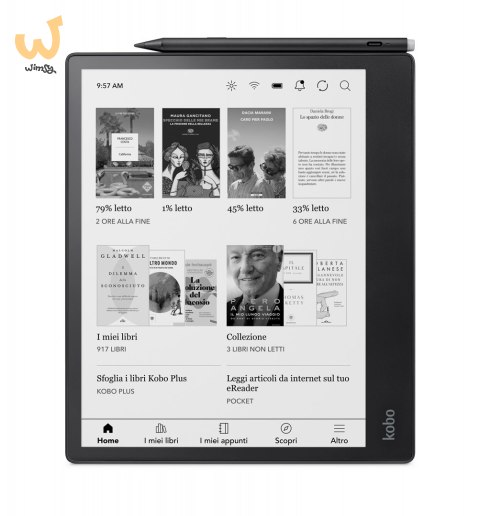 Ebook Kobo Elipsa 2E 10,3" 32GB Wi-Fi Black Ebook Kobo Elipsa 2E 10,3" 32GB Wi-Fi Black