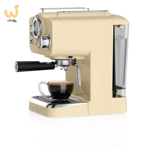 Ekspres ciśnieniowy Swan Espresso Coffee Machine SK22110CN (1100W; kolor kremowy) (WYPRZEDAŻ) Ekspres ciśnieniowy Swan Espresso Coffee Machine SK22110CN (1100W; kolor kremowy) (WYPRZEDAŻ)