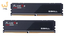 G.SKILL FLARE X5 AMD DDR5 2X32GB 5200MHZ CL40 EXPO BLACK F5-5200J4040A32GX2-FX5