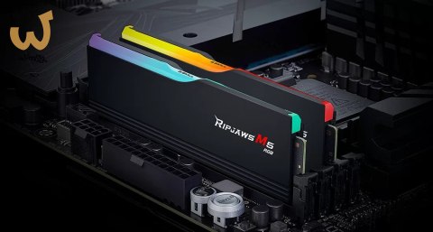G.SKILL RIPJAWS M5 RGB DDR5 2X32GB 6000MHZ CL28 XMP3 BLACK F5-6000J2836G32GX2-RM5RK G.SKILL RIPJAWS M5 RGB DDR5 2X32GB 6000MHZ CL28 XMP3 BLACK F5-6000J2836G32GX2-RM5RK