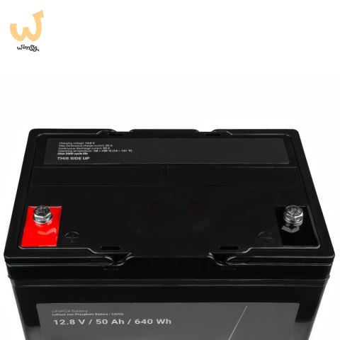 GREEN CELL AKUMULATOR LIFEPO4 CAV06 12/12,8V 50AH 640WH / M8 GREEN CELL AKUMULATOR LIFEPO4 CAV06 12/12,8V 50AH 640WH / M8