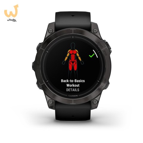 Garmin EPIX PRO g2 47mm Sapphire Carbon Gray DLC Tit. Black Garmin EPIX PRO g2 47mm Sapphire Carbon Gray DLC Tit. Black