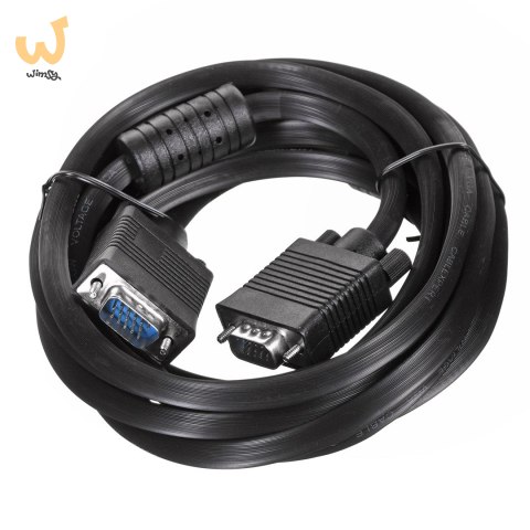 Kabel GEMBIRD CC-PPVGA-10-B (D-Sub (VGA) M - D-Sub (VGA) M; 3m; kolor czarny) Kabel GEMBIRD CC-PPVGA-10-B (D-Sub (VGA) M - D-Sub (VGA) M; 3m; kolor czarny)