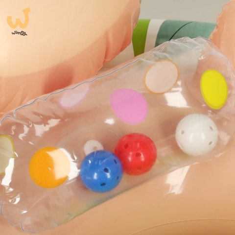 INTEX 59570 Kółko do pływania dla niemowląt koło pontonik dla dzieci dmuchany z siedziskiem leniwiec max 23kg 3-4lata INTEX 59570 Kółko do pływania dla niemowląt koło pontonik dla dzieci dmuchany z siedziskiem leniwiec max 23kg 3-4lata