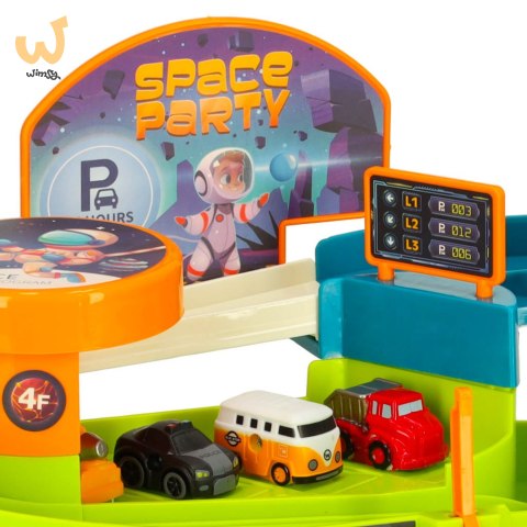 Multifunkcyjny Tor samochodowy kosmiczny parking winda XXL 2w1 Multifunkcyjny Tor samochodowy kosmiczny parking winda XXL 2w1