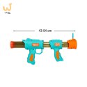 Pistolet karabin na kulki naboje 2w1 niebieski
