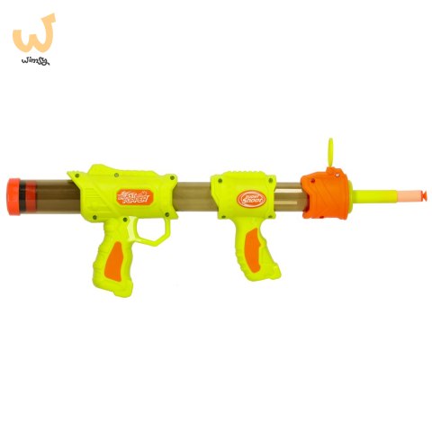 Pistolet karabin na kulki naboje 2w1 zielony Pistolet karabin na kulki naboje 2w1 zielony