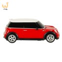 Samochód zdalnie sterowany Rastar 15000 MINI Cooper S 1:27 czerwony