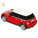 Samochód zdalnie sterowany Rastar 15000 MINI Cooper S 1:27 czerwony