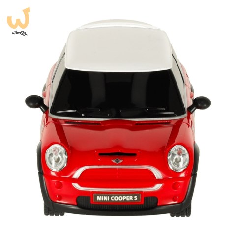 Samochód zdalnie sterowany Rastar 15000 MINI Cooper S 1:27 czerwony Samochód zdalnie sterowany Rastar 15000 MINI Cooper S 1:27 czerwony