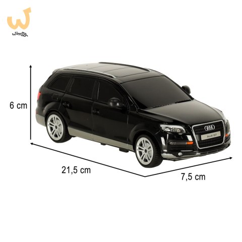 Samochód zdalnie sterowany Rastar 27300 Audi Q7 1:24 czarny Samochód zdalnie sterowany Rastar 27300 Audi Q7 1:24 czarny
