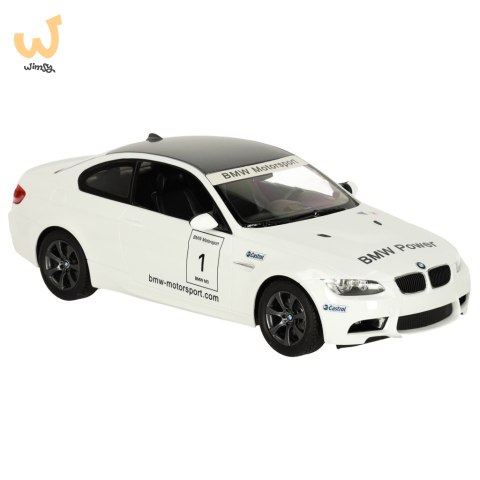 Samochód zdalnie sterowany Rastar 48000 BMW M3 1:14 biały Samochód zdalnie sterowany Rastar 48000 BMW M3 1:14 biały