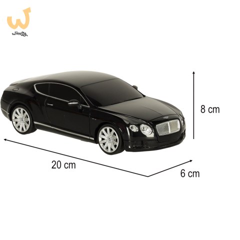 Samochód zdalnie sterowany Rastar 48600 Bentley Continental GT 1:24 czarny Samochód zdalnie sterowany Rastar 48600 Bentley Continental GT 1:24 czarny