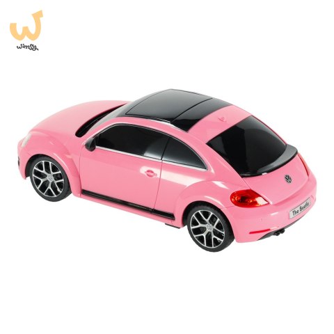 Samochód zdalnie sterowany Rastar 76200 Volkswagen Beetle 1:24 różowy Samochód zdalnie sterowany Rastar 76200 Volkswagen Beetle 1:24 różowy