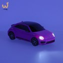 Samochód zdalnie sterowany Rastar 78000 Volkswagen Beetle 1:14 różowy