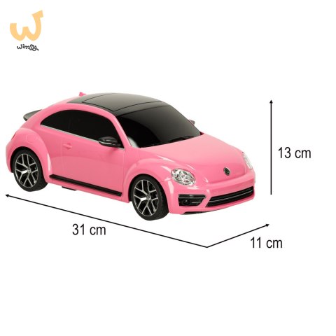 Samochód zdalnie sterowany Rastar 78000 Volkswagen Beetle 1:14 różowy Samochód zdalnie sterowany Rastar 78000 Volkswagen Beetle 1:14 różowy