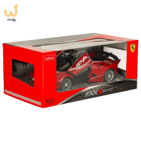 Samochód zdalnie sterowany Rastar 79200 Ferrari FXX 1:14 czerwony Samochód zdalnie sterowany Rastar 79200 Ferrari FXX 1:14 czerwony