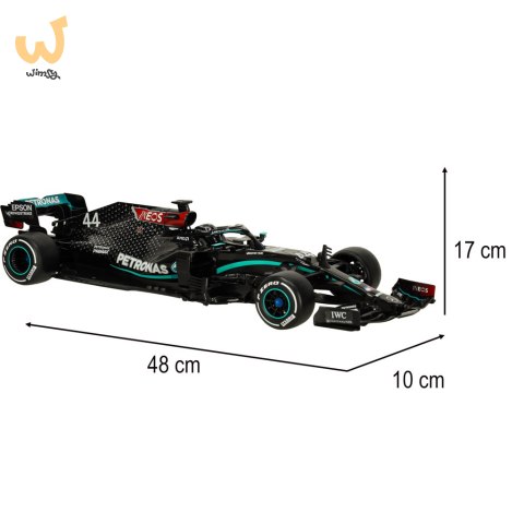 Samochód zdalnie sterowany Rastar 98400 Mercedes-AMG F1 W11 EQ 1:12 Samochód zdalnie sterowany Rastar 98400 Mercedes-AMG F1 W11 EQ 1:12