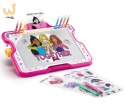 Tablica kreatywna podświetlana do rysowania Barbie Maped