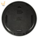 Zegar ścienny planeta księżyc z wyświetlaczem LED 32 cm szary