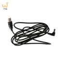 Zegar ścienny planeta księżyc z wyświetlaczem LED 32 cm szary