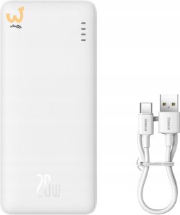 BASEUS POWERBANK AIRPOW 10000MAH 20W (BIAŁY)