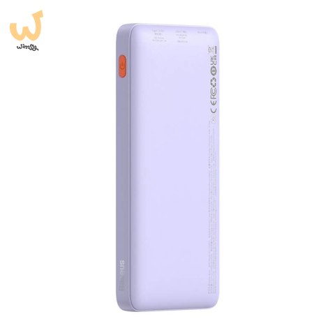 BASEUS POWERBANK AIRPOW 10000MAH 20W (FIOLETOWY) BASEUS POWERBANK AIRPOW 10000MAH 20W (FIOLETOWY)