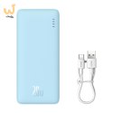 BASEUS POWERBANK AIRPOW 10000MAH 20W (NIEBIESKI)