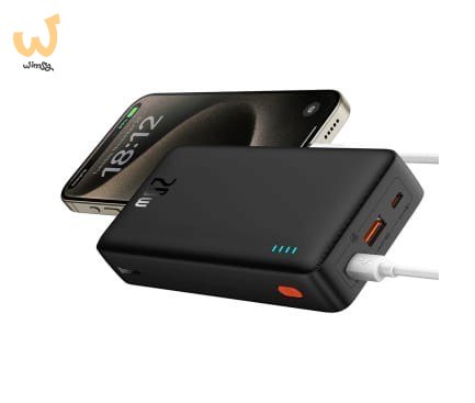 BASEUS POWERBANK AIRPOW 20000MAH 20W (CZARNY) BASEUS POWERBANK AIRPOW 20000MAH 20W (CZARNY)