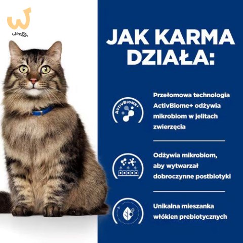 HILL'S Prescription Diet Gastrointestinal Biome Feline z kurczakiem - sucha karma wspomagająca trawienie dla kota - 1,5 kg HILL'S Prescription Diet Gastrointestinal Biome Feline z kurczakiem - sucha karma wspomagająca trawienie dla kota - 1,5 kg