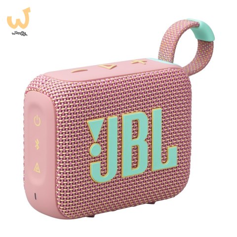 JBL GO 4 PINK głośnik przenośny Bluetooth różowy JBL GO 4 PINK głośnik przenośny Bluetooth różowy