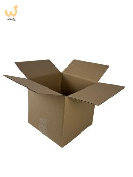 KARTON KLAPOWY, pudełko zrobione z tektury 3W 3 warstwowej, kolor szaro/brązowy, 200X150X80mm 320G/M2 30 SZTUK