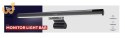 Light bar Trust SHYNE MONITOR Black