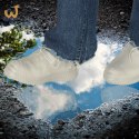Ochraniacze na buty wodoodporne kalosze M szare roz. 35-38