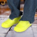 Ochraniacze na buty wodoodporne kalosze S żółte roz. 26-34