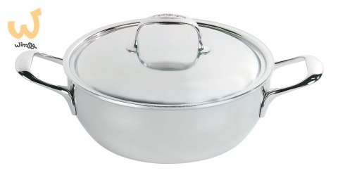 Patelnia głęboka z 2 uchwytami DEMEYERE Atlantis 7 40850-935-0 - 28 cm