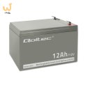 QOLTEC AKUMULATOR AGM | 12V | 12AH