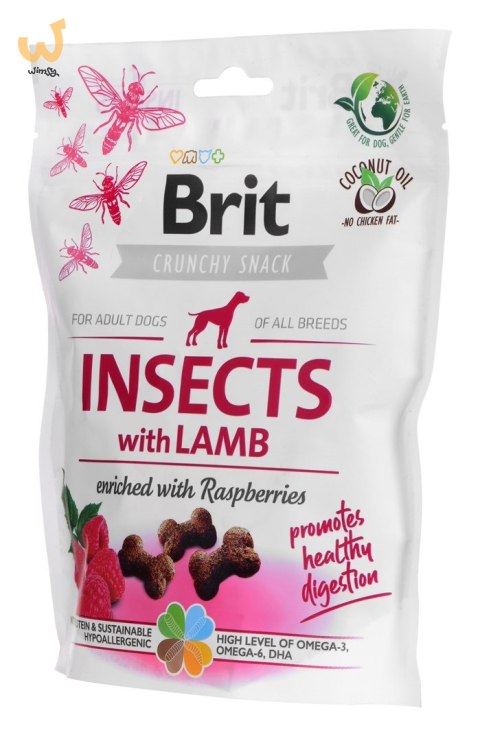 Brit Care Dog Insects&Lamb - Przysmak dla psa - 200 g Brit Care Dog Insects&Lamb - Przysmak dla psa - 200 g